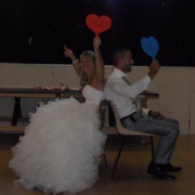 animation jeux de mariage ( les zamours , elle et lui, ...)