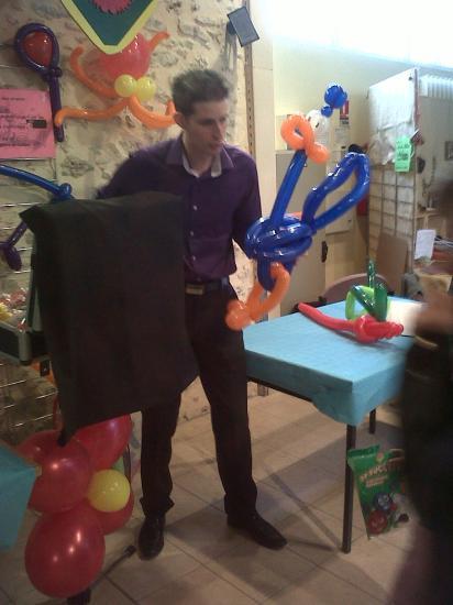 sculpteur sur ballons