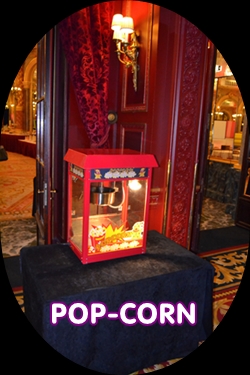 location machine a pop corn