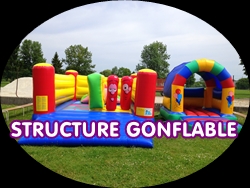 location structure gonflable
